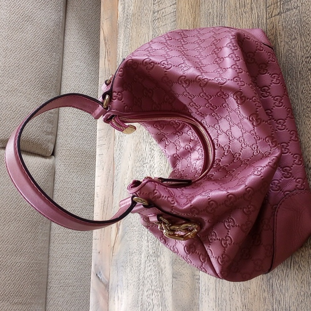 COPY - Gucci guccissma leather shoulder hobo